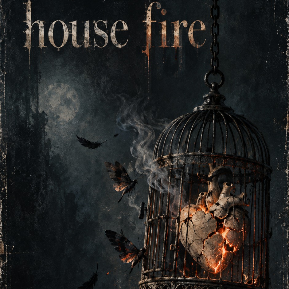 house fire cover artwork